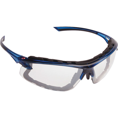 Dynamic Opti-Seal Semi-Rimless Safety Glasses, Clear Lens, Anti-Fog/Anti-Scratch, ANSI Z87+/Meets/Exceeds CSA Z94.3 Oxymax Inc