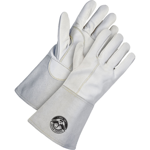 TIG Welder's Gloves, Split Goatskin, Size Large Oxymax Inc