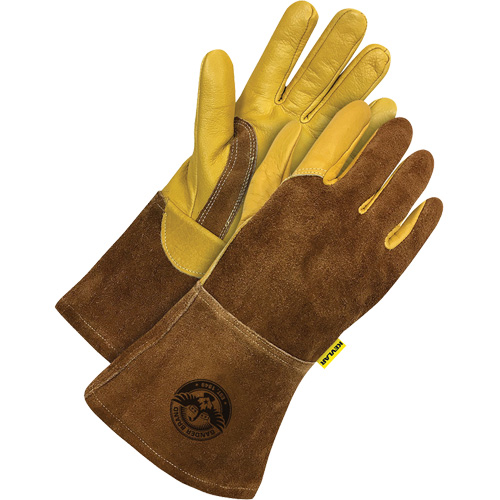 Welder's Gloves, Grain Cowhide, Size 2X-Large Oxymax Inc