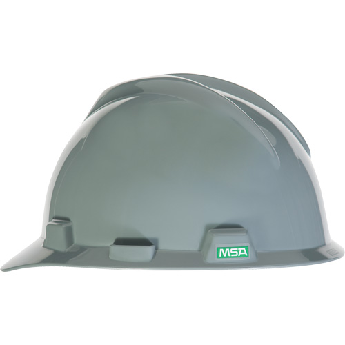 Casque de s&eacute;curit&eacute; &agrave; fentes V-Gard, R&eacute;pond aux normes CSA type 1, Suspension Glissement rapide, Non ventil&eacute; Oxymax Inc