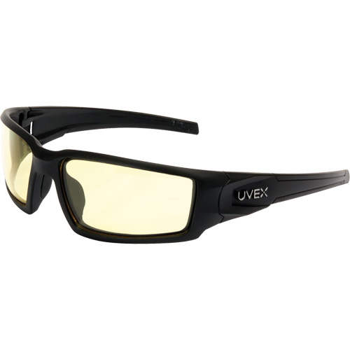 Lunettes de s&eacute;curit&eacute; Uvex HydroShield Hypershock, Lentille Ambr&eacute;e, Antibu&eacute;e/Anti-&eacute;gratignures, ANSI Z87+/R&eacute;pond ou surpasse la norme CSA Z94.3 Oxymax Inc