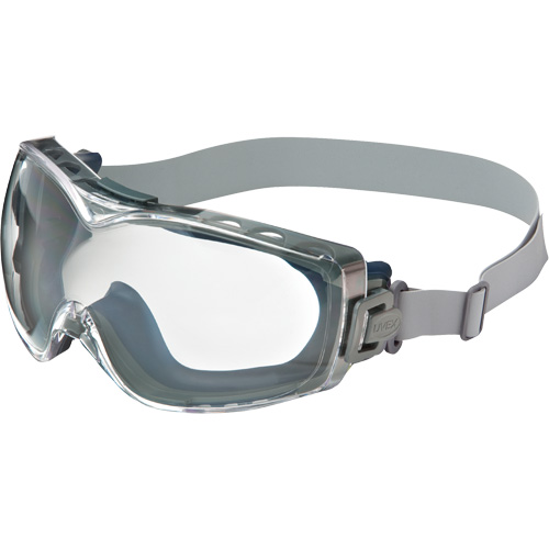 Lunettes de s&eacute;curit&eacute; &agrave; coques Uvex HydroShield Stealth OTG, Lentille Transparent, Antibu&eacute;e/Anti-&eacute;gratignures, Ventilation Indirecte Oxymax Inc