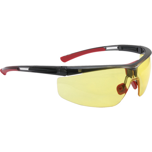 Uvex HydroShield&reg; North Adaptec Safety Glasses, Amber Lens, Anti-Fog/Anti-Scratch, ANSI Z87+/Meets/Exceeds CSA Z94.3 Oxymax Inc