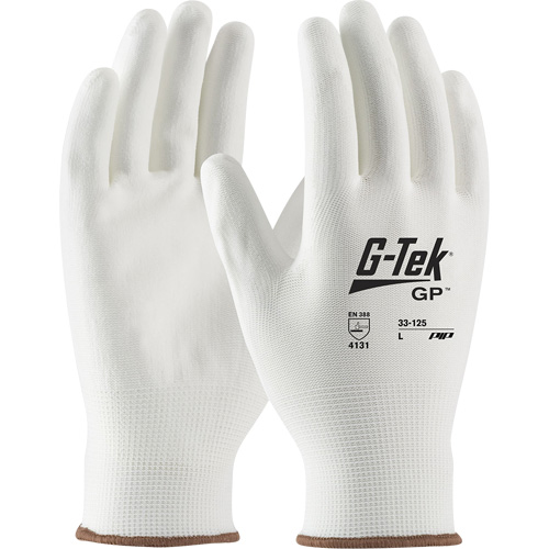Gants enduits G-Tek GP, Petit, R&ecirc;vetement Polyur&eacute;thane, Calibre 13, Enveloppe en Nylon Oxymax Inc