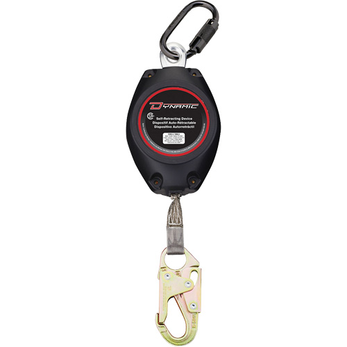 Dynamic Self-Retracting Lifeline, 20', Dyneema&reg;, Swivel Oxymax Inc