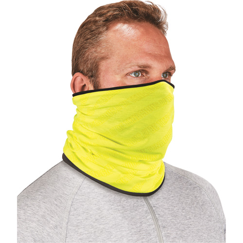 N-Ferno&reg; 6491 Reversible Thermal Multi-Band, Lime, Fleece/Polyester Oxymax Inc