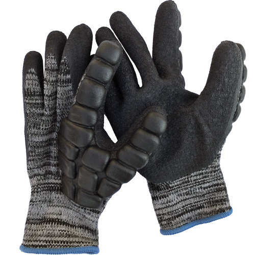 Anti-Impact Coated Hammer Gloves, 8/Medium, Synthetic Palm, Elastic Cuff Oxymax Inc