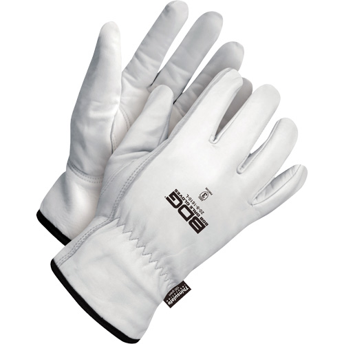 Classic Puncture Resistant Driver Gloves, Large, Grain Goatskin Palm, Thinsulate Inner Lining Oxymax Inc