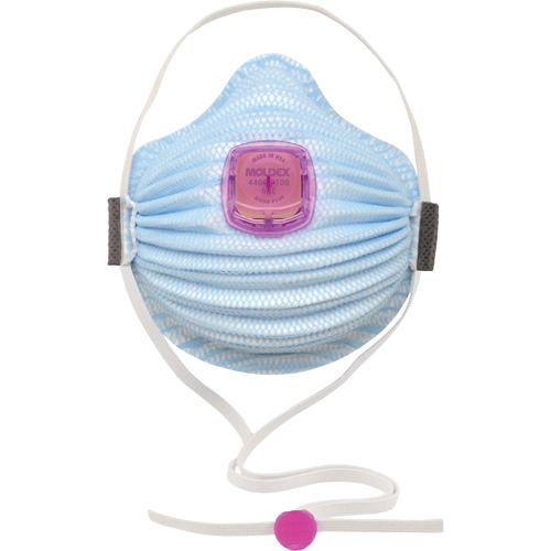 Respirateur de la s&eacute;rie AirWave 4400 avec Smartstrap et garniture d'&eacute;tanch&eacute;it&eacute; int&eacute;grale en mousse, P100, Certifi&eacute; NIOSH, Moyen/grand Oxymax Inc