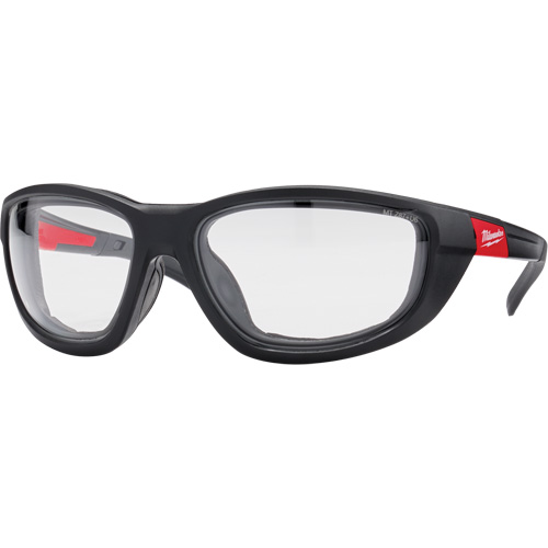 Performance Safety Glasses with Gaskets, Clear Lens, Anti-Fog/Anti-Scratch, ANSI Z87+/Meets/Exceeds CSA Z94.3 Oxymax Inc