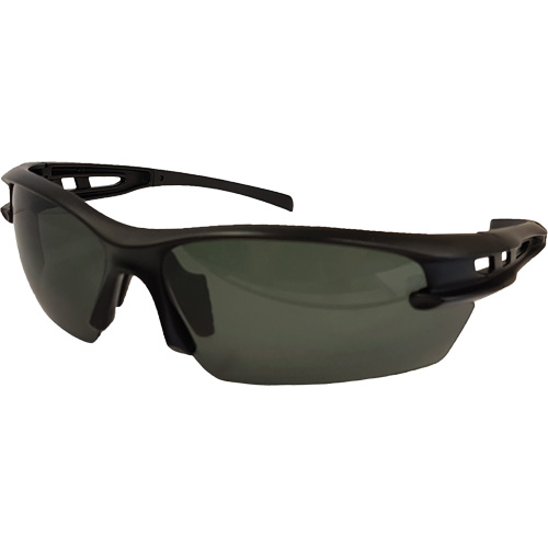 Lunettes de s&eacute;curit&eacute; Mango, Lentille Gris, Polaris&eacute;, R&eacute;pond ou surpasse la norme CSA Z94.3 Oxymax Inc
