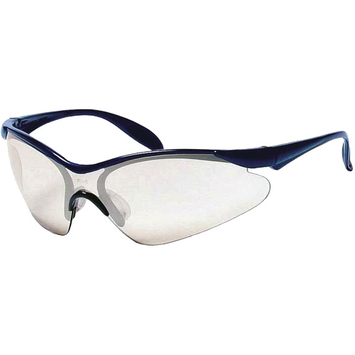 Miranda Safety Glasses, Blue Mirror Lens, Anti-Scratch, Meets/Exceeds CSA Z94.3 Oxymax Inc