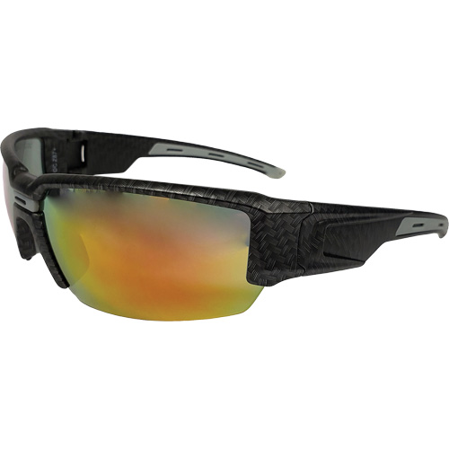 Lunettes de s&eacute;curit&eacute; Hartley, Lentille Rouge, R&eacute;pond ou surpasse la norme CSA Z94.3 Oxymax Inc
