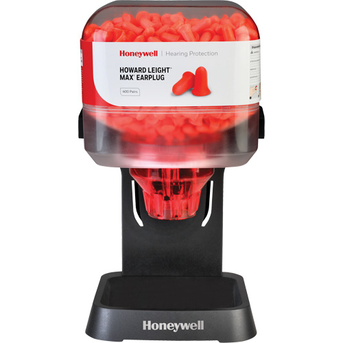 Howard Leight Maximum Prefilled Earplug Dispenser Oxymax Inc