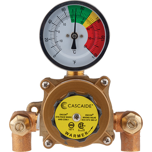 Mixing Valve for Exposed Assembly of Eye/Facewash, 9 gpm Oxymax Inc