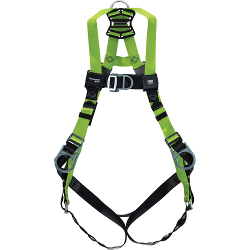 Harnais complet conforme aux normes industrielles Miller H500, Certifi&eacute;e CSA, Classe ADLP, Cap. 420 lb Oxymax Inc