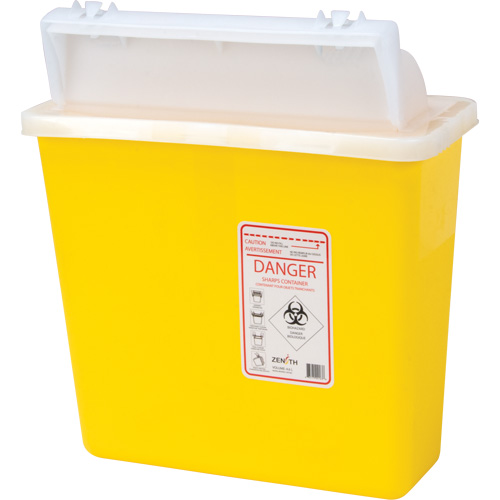 Sharps Container, 4.6L Capacity Oxymax Inc