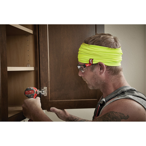 Multi-Functional Neck Gaiter, Lime, Polyester Oxymax Inc