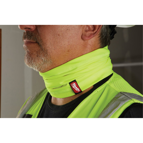 Multi-Functional Neck Gaiter, Lime, Polyester Oxymax Inc