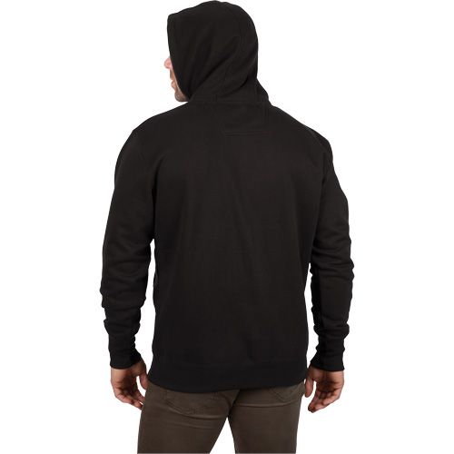 Chandail &agrave; capuchon lourd, Hommes, Petit, Noir Oxymax Inc
