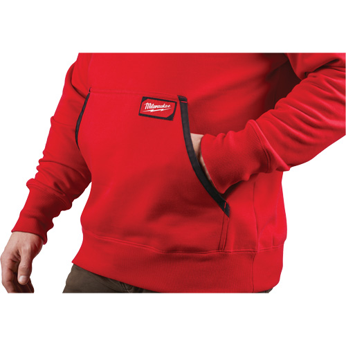 Chandail &agrave; capuchon lourd, Hommes, Petit, Rouge Oxymax Inc