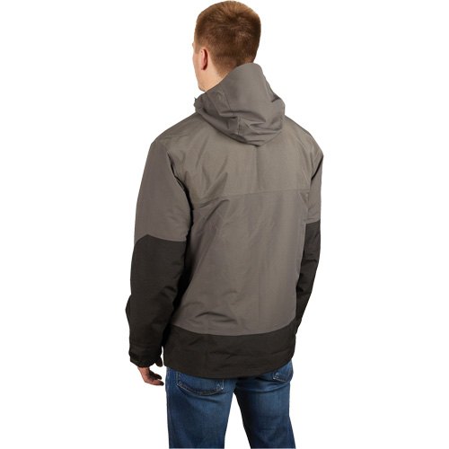 Hydrobreak Rainshell Jacket, Men's, 3X-Large, Grey Oxymax Inc