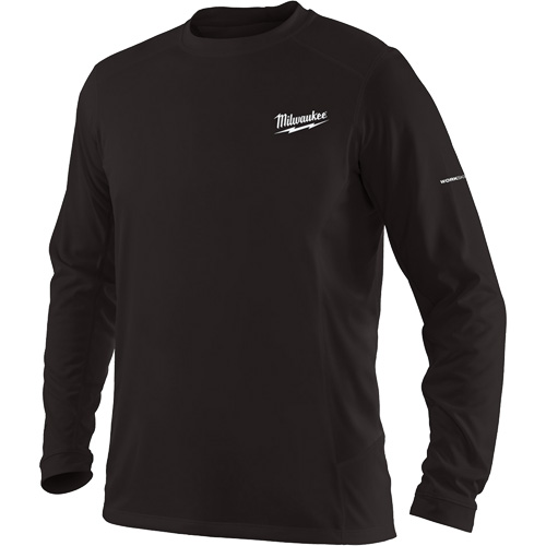 T-shirt &agrave; manches longues Workskin, Hommes, Petit, Noir Oxymax Inc