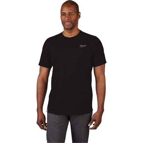 T-shirt de travail hybride, Hommes, Petit, Noir Oxymax Inc