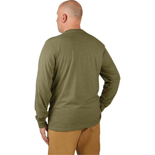 T-shirt de travail hybride, Hommes, Petit, Vert Oxymax Inc