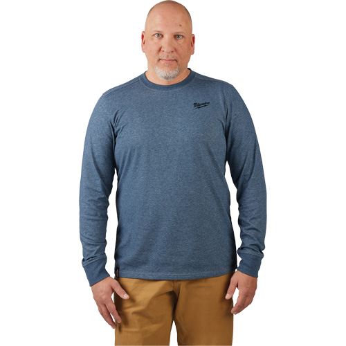 T-shirt de travail hybride, Hommes, Petit, Bleu Oxymax Inc