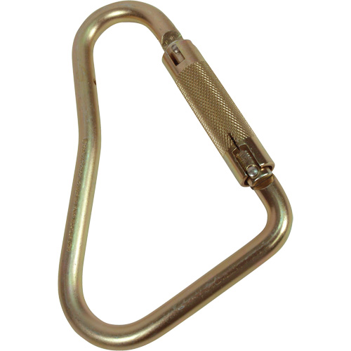 Offset D-Shaped Carabiner, Steel, 5000 lbs Capacity Oxymax Inc