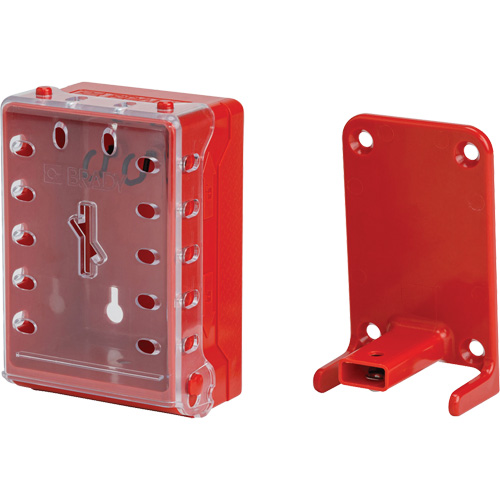 Ultra Compact Lock Box, Red Oxymax Inc
