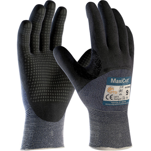 Gants ATG MaxiCut Ultra DT, Taille Grand, Calibre 15, Rev&ecirc;tement Nitrile, Enveloppe en Fil technique, ASTM ANSI niveau A3/EN 388 niveau 5/EN 388 niveau C Oxymax Inc
