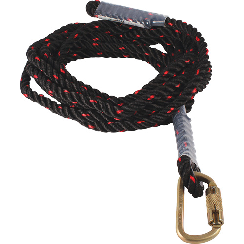 Dynamic Vertical Rope Lifeline with Carabiner Oxymax Inc