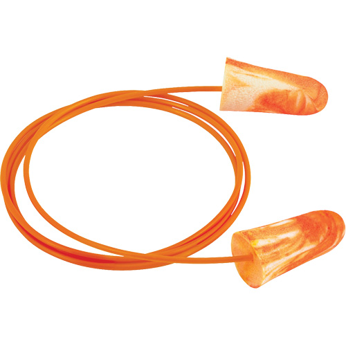 Bouchons d'oreilles jetables Softies, Vrac - Boîte, Avec cordon Oxymax Inc