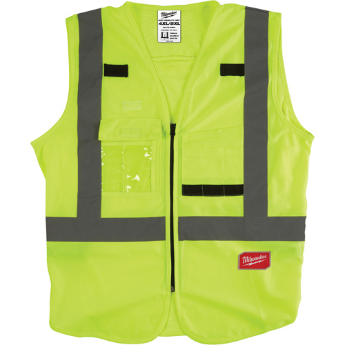 Veste de s&eacute;curit&eacute;, Jaune lime haute visibilit&eacute;, Moyen/Petit Oxymax Inc