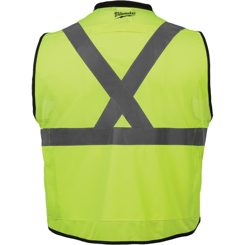 Veste de s&eacute;curit&eacute; haute performance, Jaune lime haute visibilit&eacute;, Grand/T-Grand Oxymax Inc