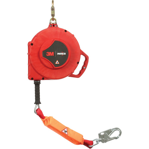 Cordage de s&eacute;curit&eacute; autor&eacute;tractable Rebel, 50', Acier galvanis&eacute;, Pivotant Oxymax Inc