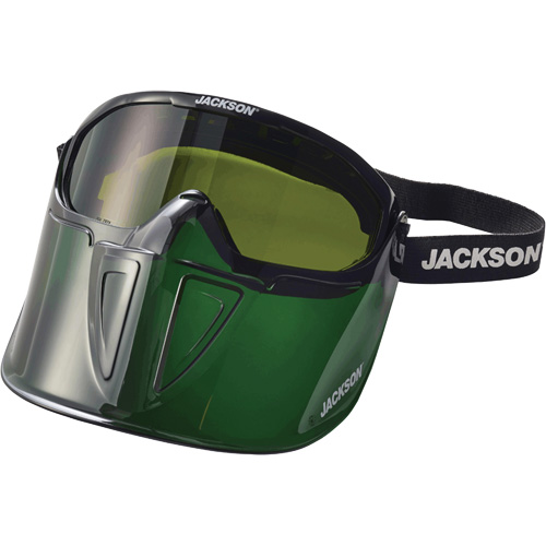 GPL500 Premium Goggle with Detachable Face Shield, 3.0 Lens, Anti-Fog, Indirect Vent Oxymax Inc