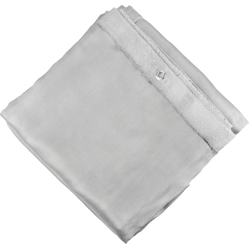 Silica Cloth Fiberglass Blanket, 6' W x 6' L, Rated Up To 1800 °F Oxymax Inc