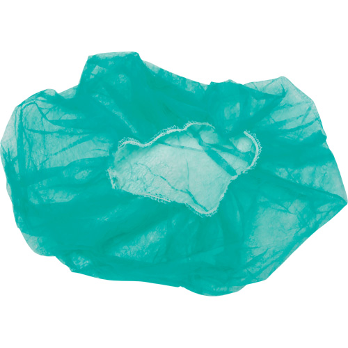 Bonnets bouffants, Polypropyl&egrave;ne, 24", Vert Oxymax Inc