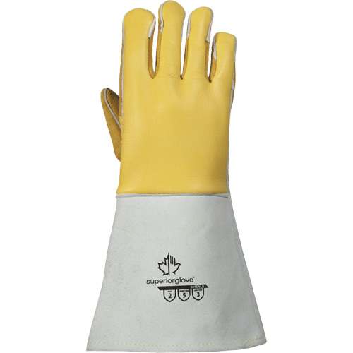 TIG Welding Gloves, Grain Elkhide, Size Small Oxymax Inc