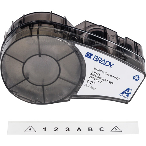 Repositionable Multi-Purpose Labels with Ribbon, Black Oxymax Inc