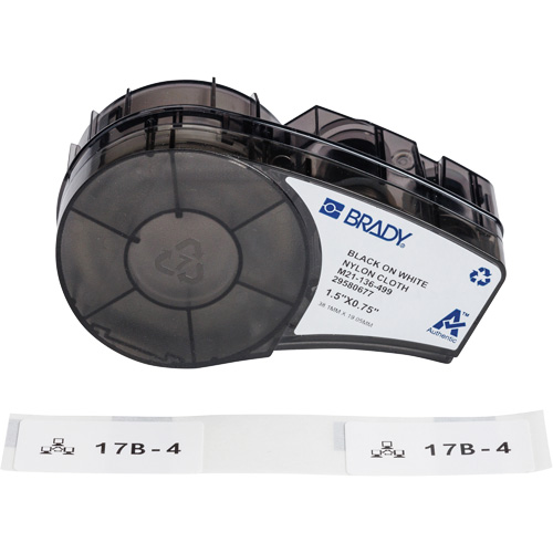 Aggressive Adhesive Multi-Purpose Labels with Ribbon, Black Oxymax Inc