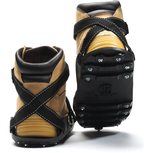 Sasquatch&reg; Ice Cleats, Steel, Stud Traction, Small Oxymax Inc