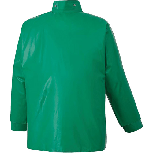 J43 380 Manteau CA-43 ignifuge et r&eacute;sistant aux produits chimiques et aux acides, Petit, Vert Oxymax Inc