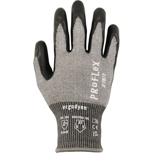 Gants r&eacute;sistant &agrave; la coupe Proflex 7072, Taille Petit, Calibre 18, Rev&ecirc;tement Nitrile, Enveloppe en PEHP/Tungst&egrave;ne, ASTM ANSI niveau A7/EN 388 niveau F Oxymax Inc