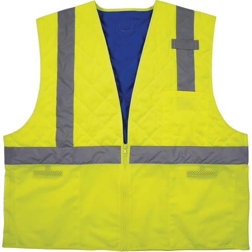Veste de s&eacute;curit&eacute; refroidissante Chill-Its 6668, Petit, Jaune lime haute visibilit&eacute; Oxymax Inc