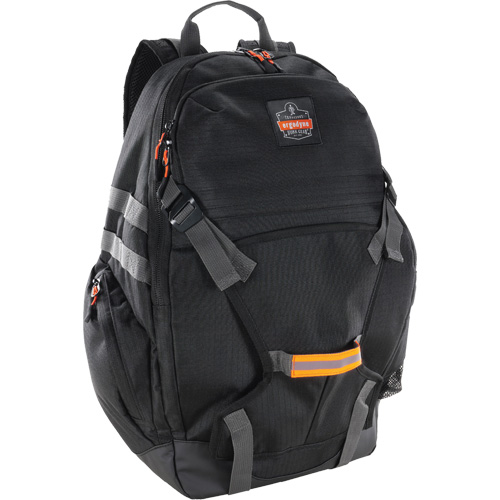Sac &agrave; dos de travail pour le chantier Arsenal 5188 avec rangement pour casque de s&eacute;curit&eacute;, 15" lo x 7" la, Noir, Nylon/Polyester Oxymax Inc