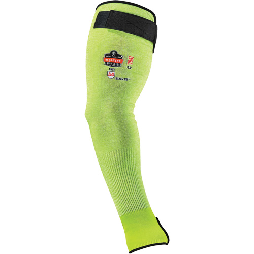 Manche de protection contre la coupe ProFlex 7941-PR, TenaLux, 22", ASTM ANSI niveau A4/EN 388 niveau D, Lime haute visibilit&eacute; Oxymax Inc